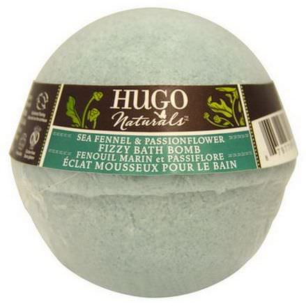 Hugo Naturals, Fizzy Bath Bomb, Sea Fennel&Passion Flower 170g