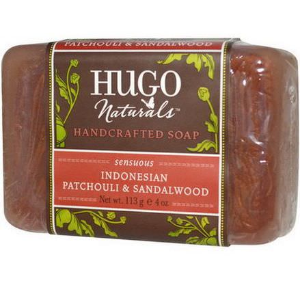 Hugo Naturals, Handcrafted Soap, Indonesian Patchouli&Sandalwood 113g