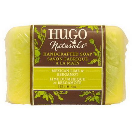 Hugo Naturals, Handcrafted Soap, Mexican Lime&Bergamot 113g