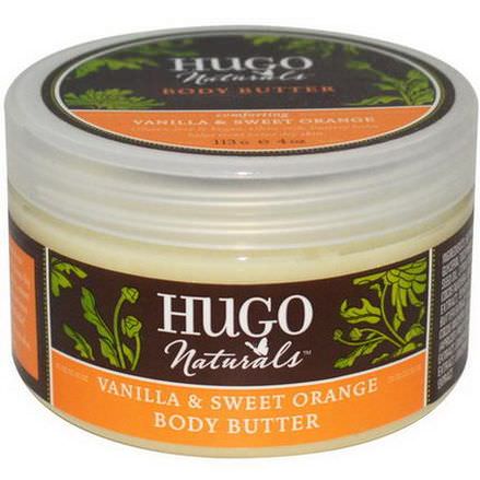 Hugo&Debra Naturals, Vanilla&Sweet Orange Body Butter 113g