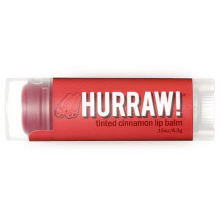 Hurraw! Balm, Tinted Cinnamon Lip Balm 4.3g