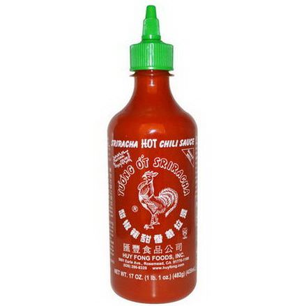 Huy Fong Foods Inc. Sriracha, Hot Chili Sauce 482g
