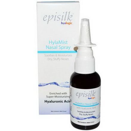 Hyalogic LLC, Episilk, HylaMist Nasal Spray 58ml