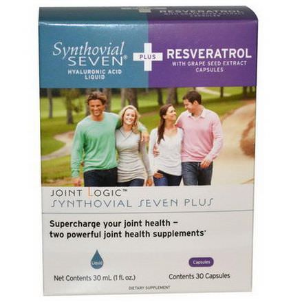 Hyalogic LLC, Synthovial Seven Plus Resveratrol, 1 Kit