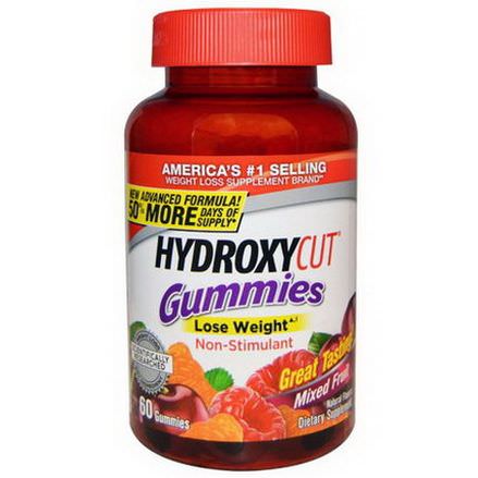 Hydroxycut, Hydroxycut Gummies, Mixed Fruit, 60 Gummies