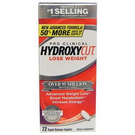 Hydroxycut, Pro Clinical Hydroxycut, 72 Rapid Release Caplets