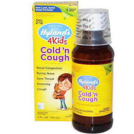 Hyland's, 4 Kids Cold'n Cough 118ml