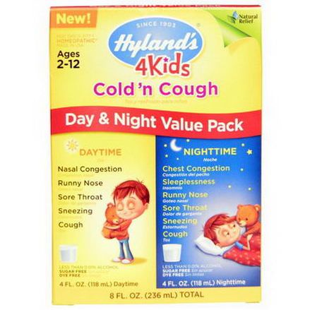 Hyland's, 4 Kids Cold'n Cough Day&Night Value Pack 118ml Each