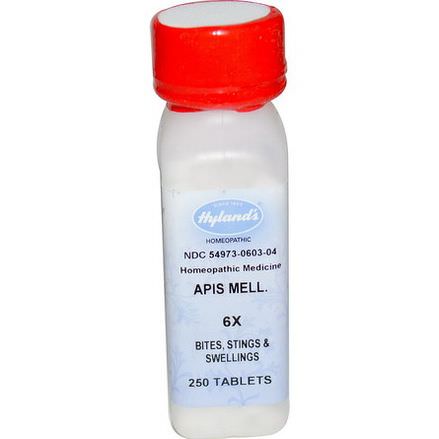 Hyland's, Apis Mell. 6X, 250 Tablets