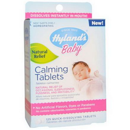 Hyland's, Baby, Calming Tablets, 125 Tablets