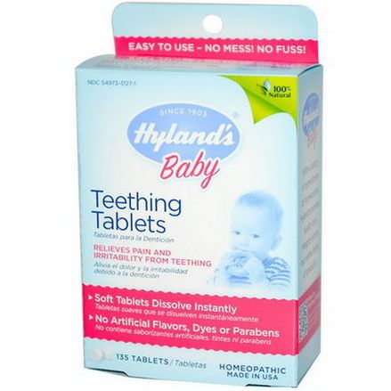 Hyland's, Baby, Teething Tablets, 135 Tablets
