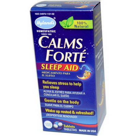 Hyland's, Calms Forte, Sleep Aid, 100 Tablets