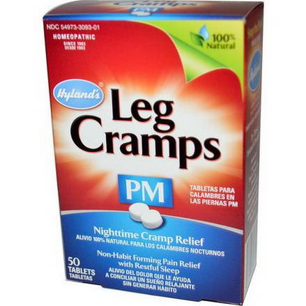 Hyland's, Leg Cramps PM, 50 Tablets