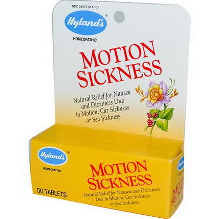 Hyland's, Motion Sickness, 50 Tablets