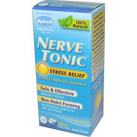 Hyland's, Nerve Tonic, Stress Relief, 100 Tablets