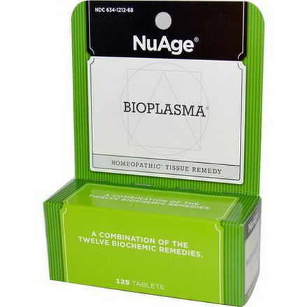 Hyland's, NuAge, Bioplasma, 125 Tablets