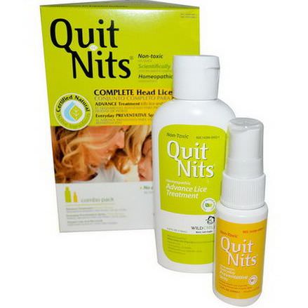Hyland's, Quit Nits, Complete Head Lice Kit, 4 Piece Kit