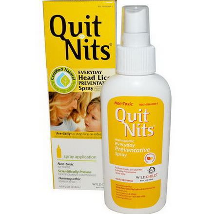 Hyland's, Quit Nits, Everyday Head Lice Preventative Spray 118ml