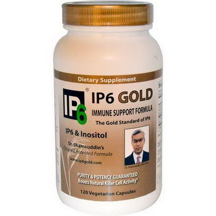 IP-6 International, IP-6 Gold, Immune Support Formula, 120 Veggie Caps