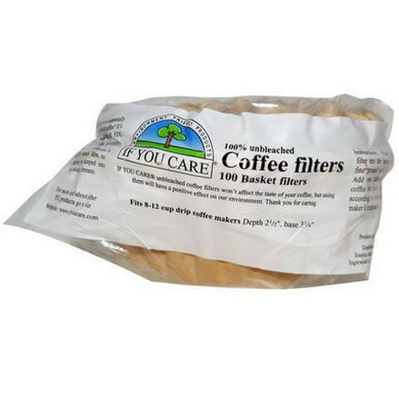 If You Care, Coffee Filters, 100 Basket Filters