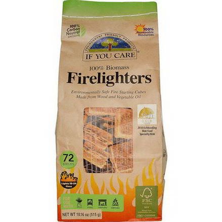 If You Care, Firelighters, 72 Pieces 515g