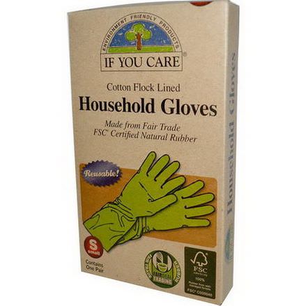 If You Care, Household Gloves, Small, 1 Pair