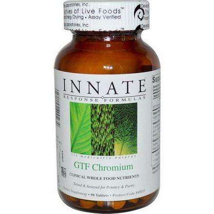Innate Response Formulas, GTF Chromium, 90 Tablets