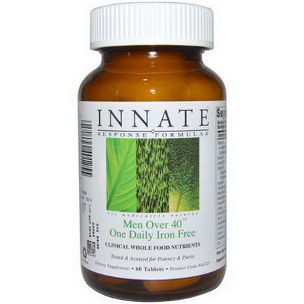Innate Response Formulas, Men Over 40 One Daily, Iron Free, 60 Tablets
