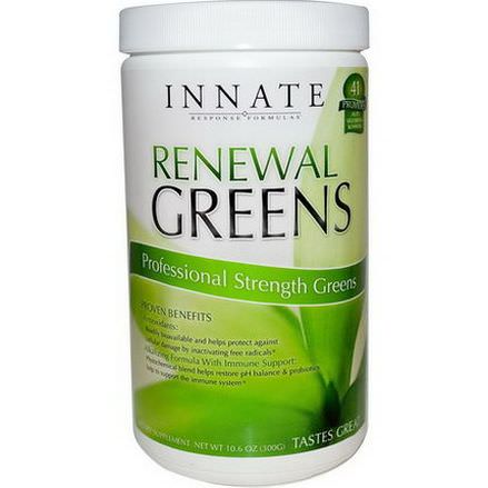 Innate Response Formulas, Renewal Greens, Professional Strength Greens 300g