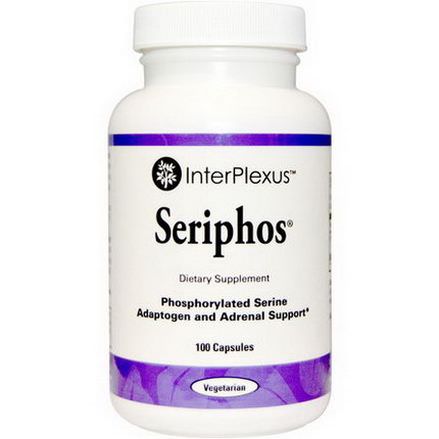 InterPlexus Inc. Seriphos, Phosphorylated Serine, 100 Capsules
