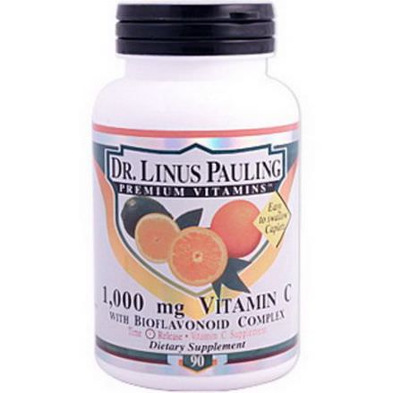 Irwin Naturals, Dr. Linus Pauling, Vitamin C, 1,000mg, 90 Tablets