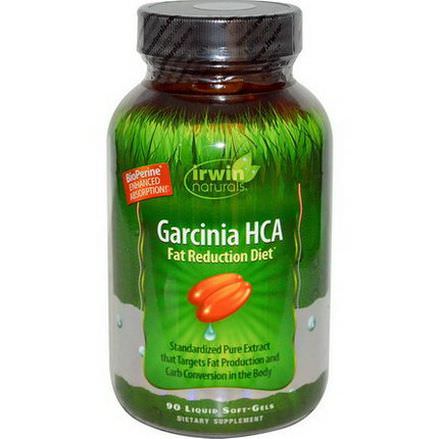 Irwin Naturals, Garcinia HCA, 90 Liquid Soft-Gels