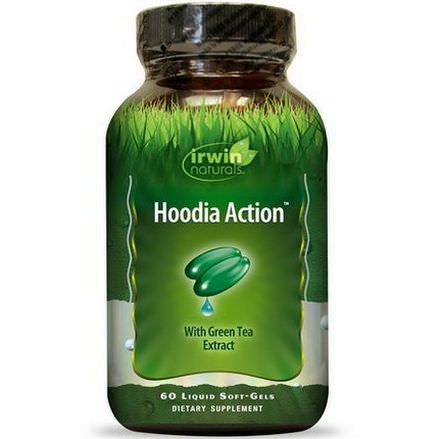 Irwin Naturals, Hoodia Action, with Green Tea Extract, 60 Liquid Soft-Gels