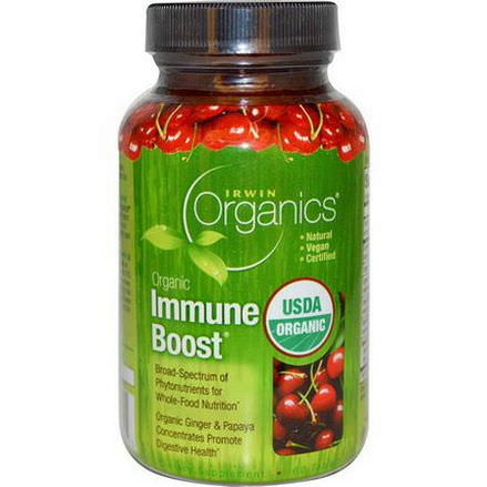 Irwin Naturals, Organics, Organic Immune Boost, 60 Tablets