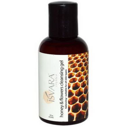 Isvara Organics, Cleansing Gel, Honey&Flowers 58ml