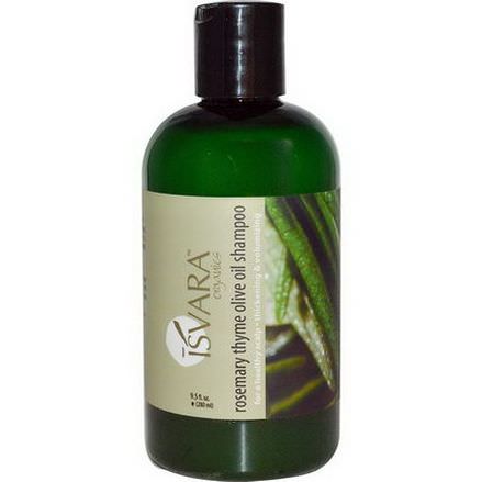 Isvara Organics, Shampoo, Rosemary Thyme Olive Oil 280ml