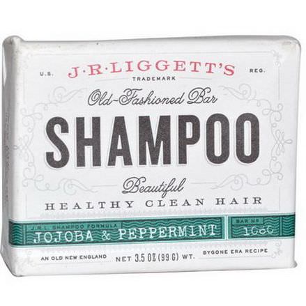 J.R. Liggett's, Old Fashioned Bar, Shampoo, Jojoba&Peppermint 99g
