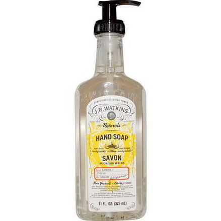 J R Watkins, Natural Hand Soap, Lemon 325ml