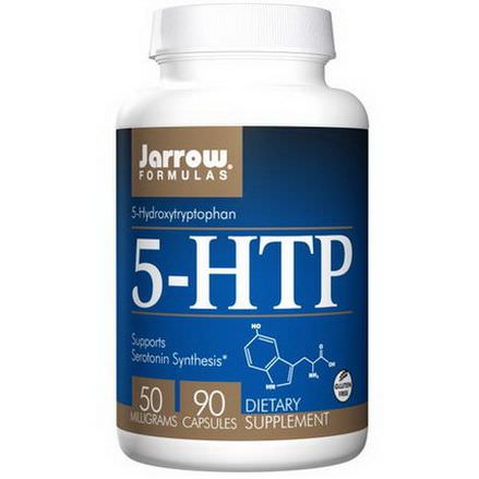 Jarrow Formulas, 5-HTP, 5-Hydroxytryptophan, 50mg, 90 Capsules