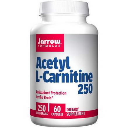 Jarrow Formulas, Acetyl L-Carnitine, 250mg, 60 Capsules