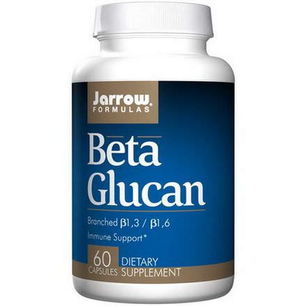 Jarrow Formulas, Beta Glucan, Immune Support, 60 Capsules