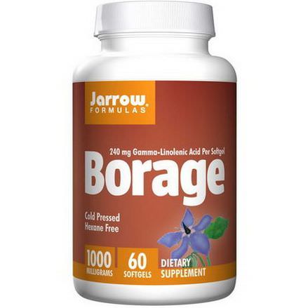 Jarrow Formulas, Borage GLA-240, 60 Softgels