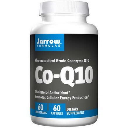 Jarrow Formulas, Co-Q10, 60mg, 60 Capsules