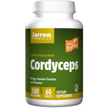 Jarrow Formulas, Cordyceps, 500mg, 60 Tablets