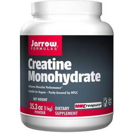 Jarrow Formulas, Creatine Monohydrate Kilo 1 kg Powder