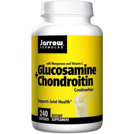 Jarrow Formulas, Glucosamine Chondroitin Combination, 240 Capsules