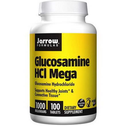 Jarrow Formulas, Glucosamine HCL Mega, 1000mg, 100 Tablets