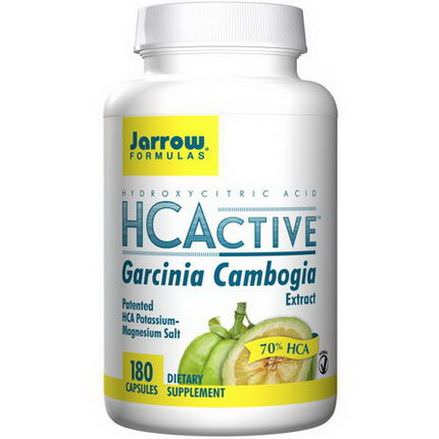 Jarrow Formulas, HCActive, Garcinia Cambogia Extract, 180 Veggie Caps