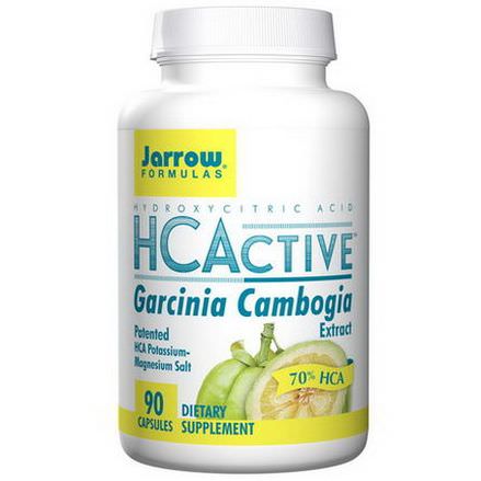 Jarrow Formulas, HCActive Garcinia Cambogia Extract, 90 Veggie Caps