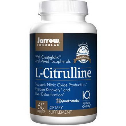 Jarrow Formulas, L-Citrulline, 60 Tablets